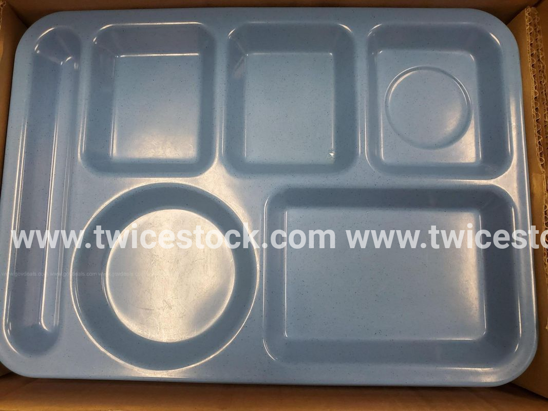 Carlisle 6 Compartment Lunch/ Breakfast Trays