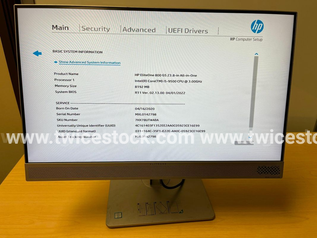 Lot of HP Elite One 800 All-In-One Desktop G5