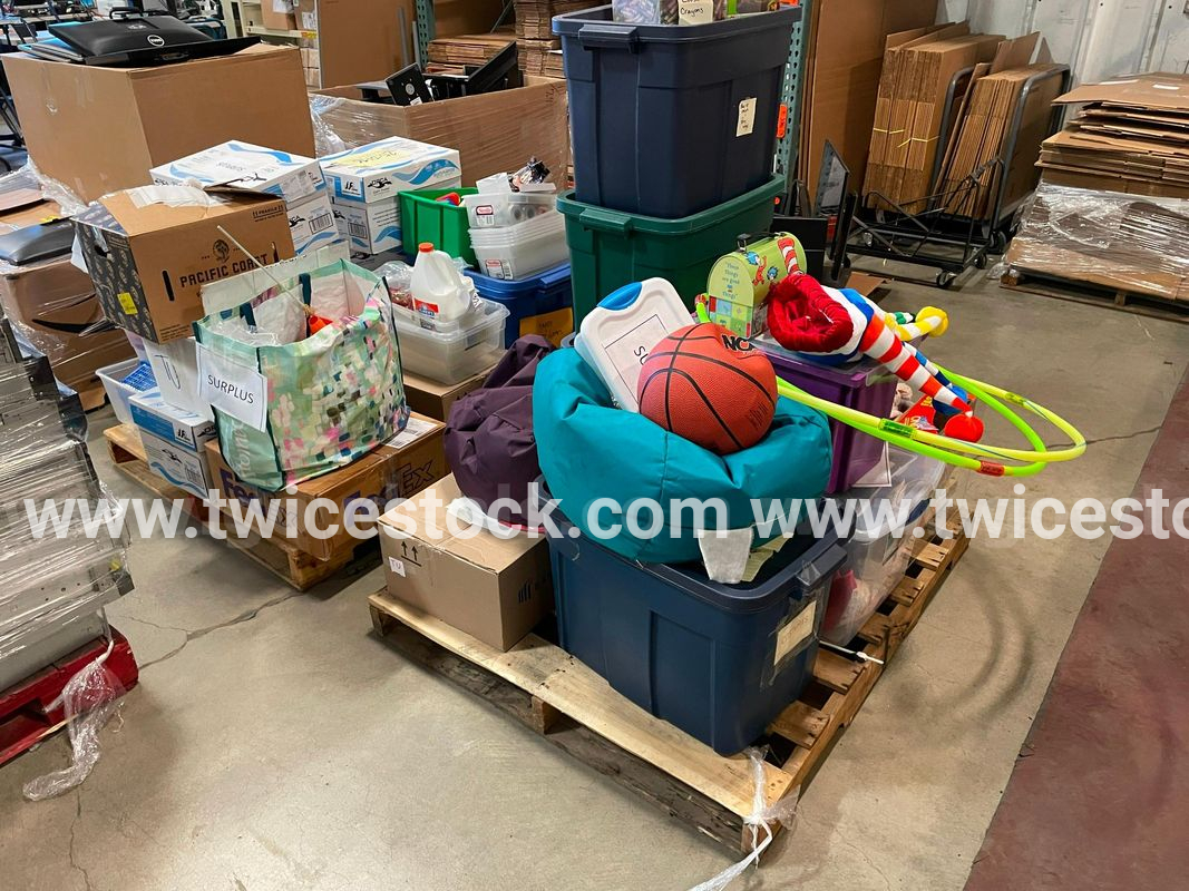 2 Pallets of Miscellaneous Children's Play/Education Items (ID #38724) (G6-2LR) (25-0198-18) 84448