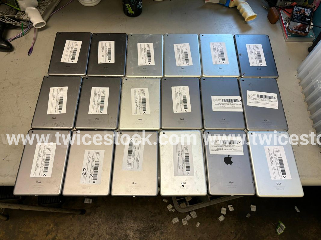 LOT OF 534 - iPAD MINI 1 & 2 - PHONECHECK TESTED - F3C2 GRADE - SEE ATTACHMENTS