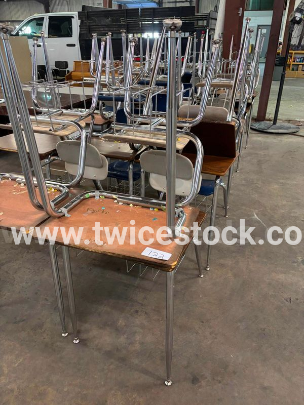 27 ea Woodtop Student Desks