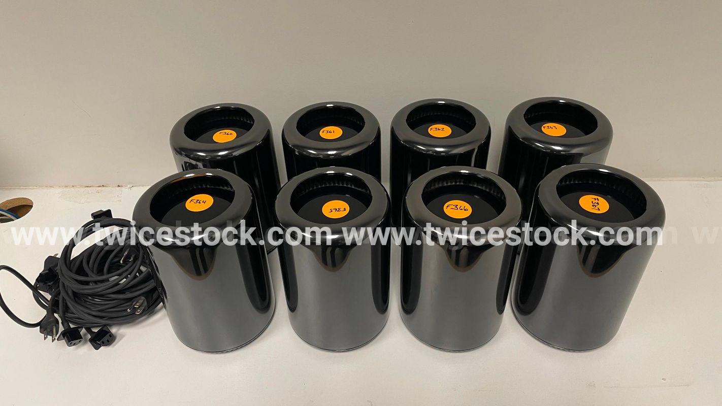 Lot of 8 x Apple Mac Pro (Late 2013) (16GB RAM)