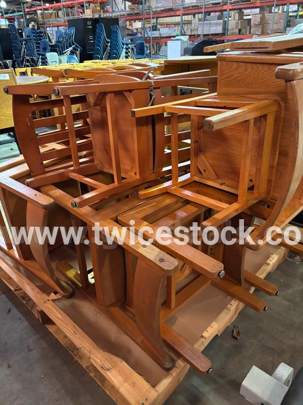 Wooden Library chairs